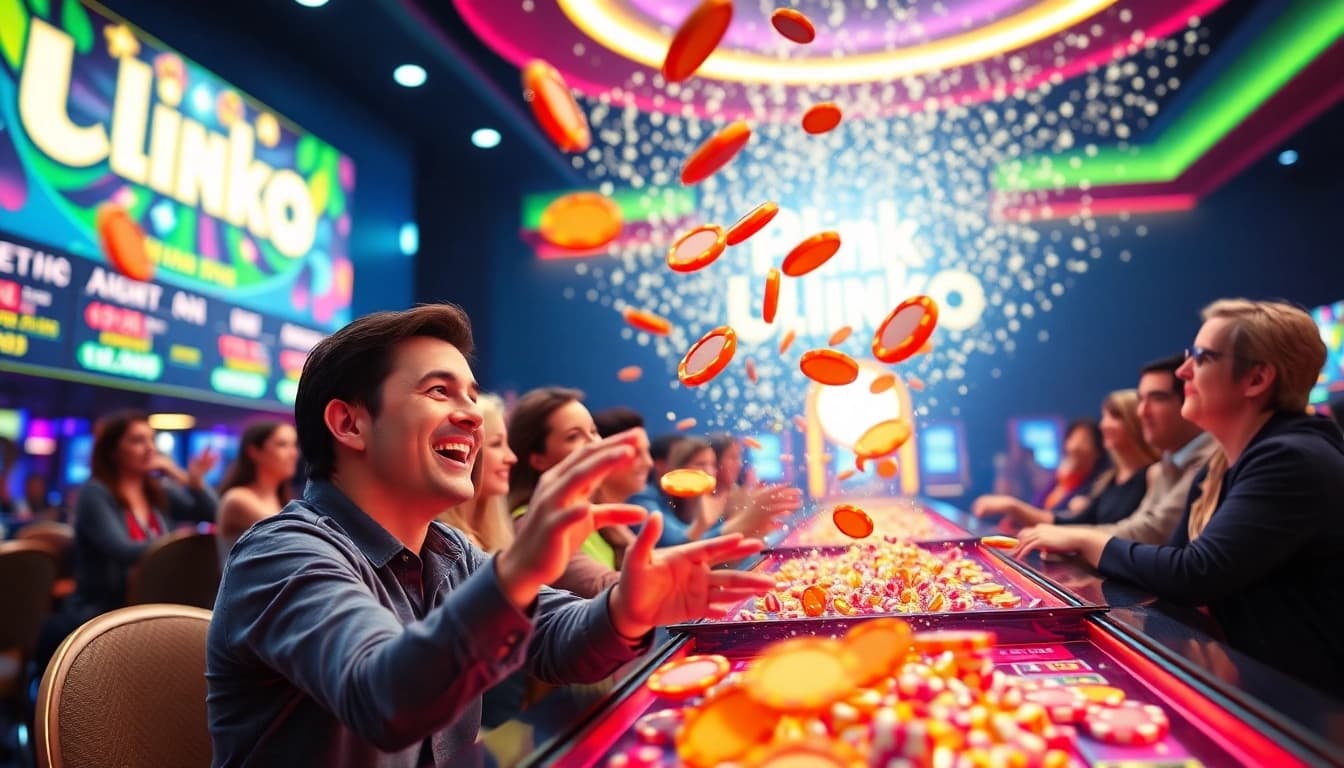 Spieler genießen das Plinko-Spiel in einem seriösen Online-Casino-Umfeld.