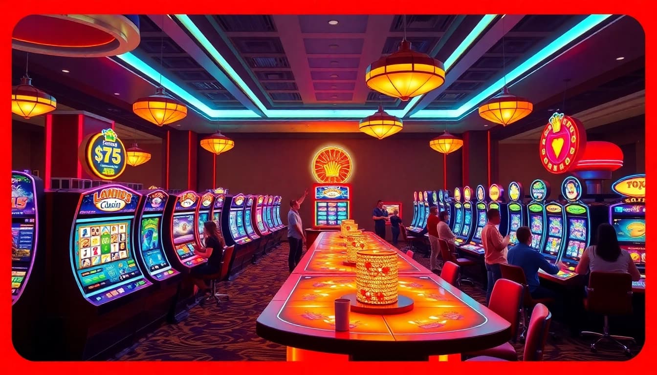 Experience the excitement of Online Casinos Österreich with vibrant gaming environments and engaging players.