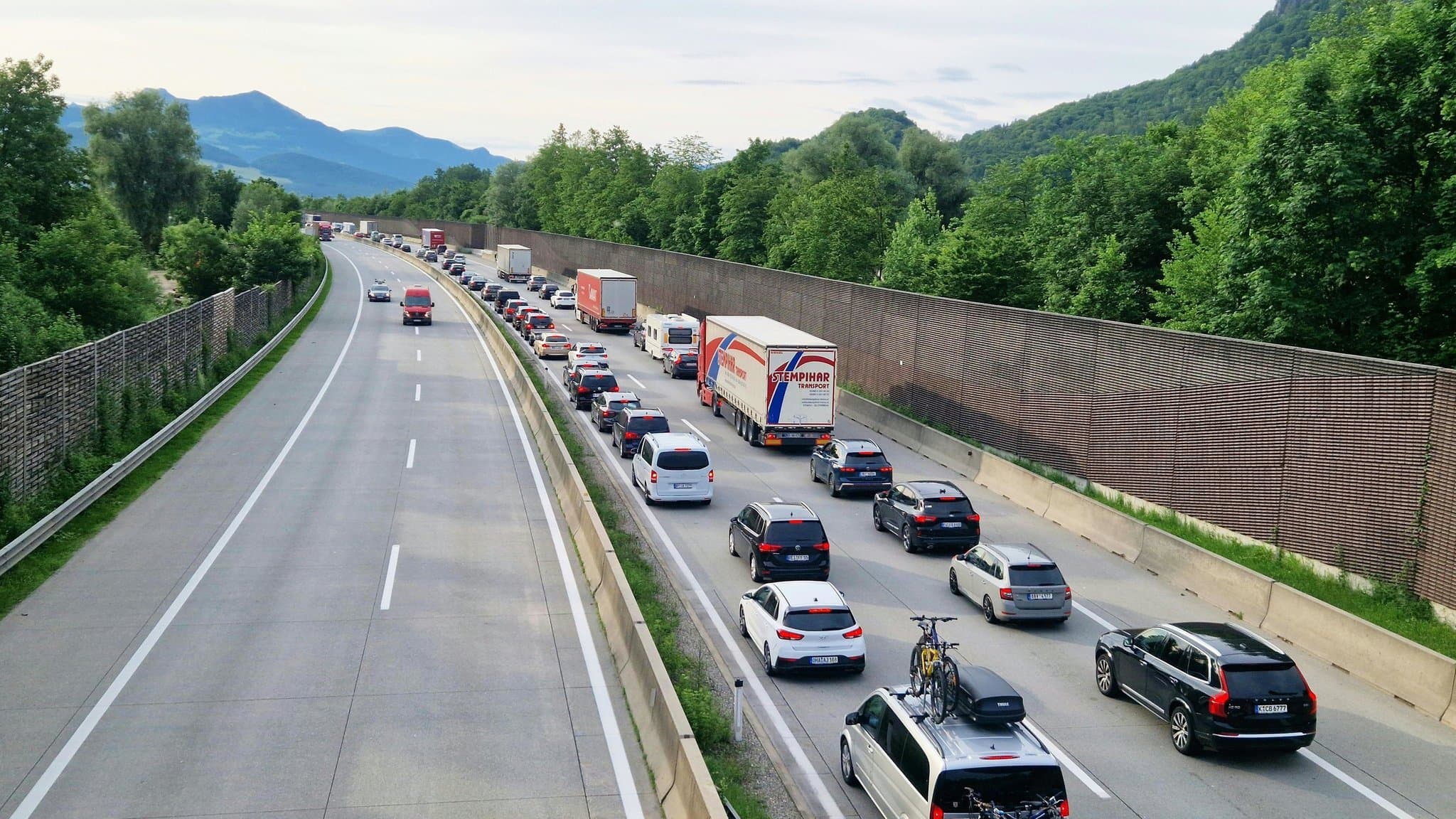 stau tauernautobahn