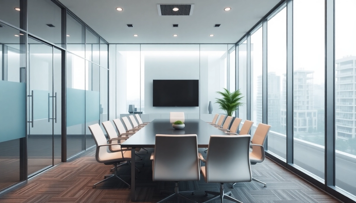 Engaging corporate consultation space for Unternehmensberatung Hannover highlighting modern design and professionalism.
