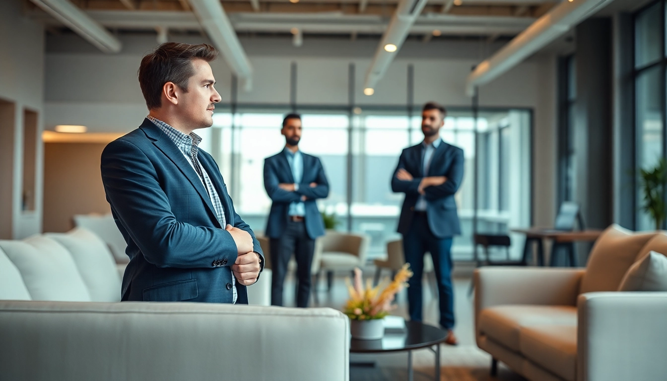 Headhunter Ingenieure in einem modernen Bürogespräch über Karrieremöglichkeiten