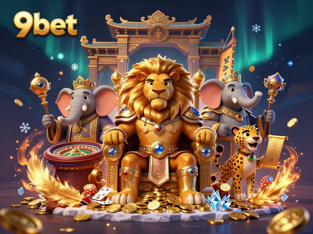 Experience thrilling wins with 9bet in a vibrant live casino setting featuring dynamic characters.