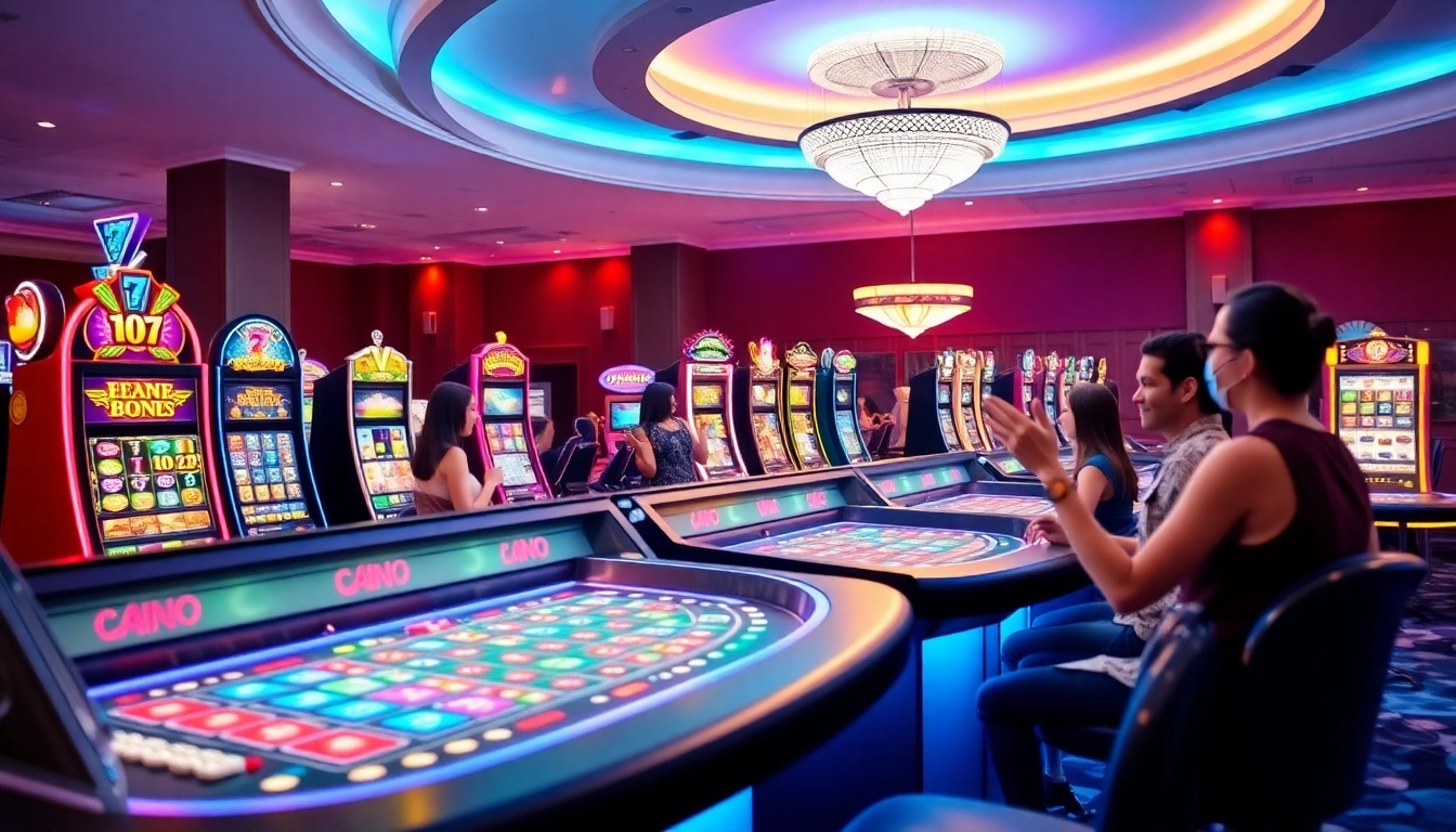 Experience the thrill of beste online casinos ohne deutsche lizenz with exciting gaming tables and vibrant slot machines.