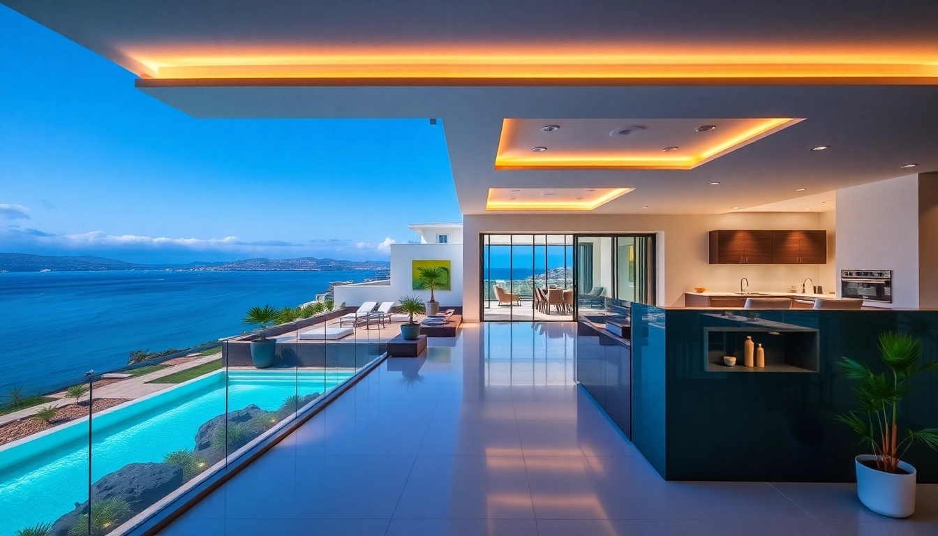 Kaufen Sie Nordzypern Immobilien, Luxuswohnungen mit atemberaubendem Meerblick und modernem Design.