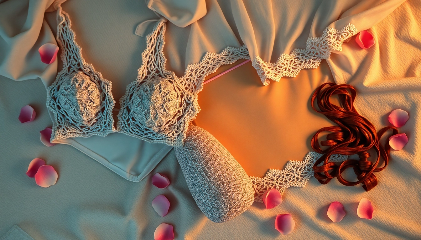 Entdecken Sie getragene Damenwäsche mit zarten Details und eleganten Texturen, die den Betrachter verführt.