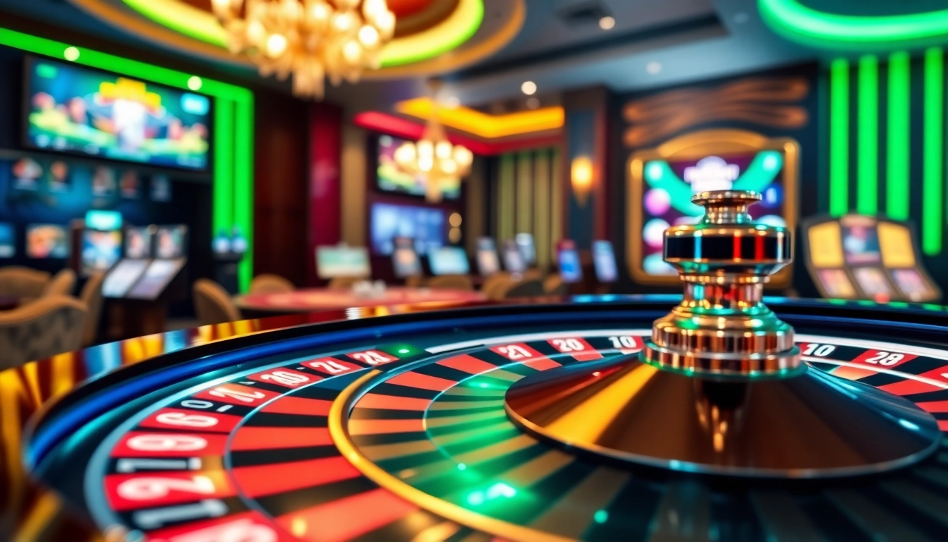 Fedezze fel a legjobb online kaszinó élményét egy digitális rulett kerékkel.