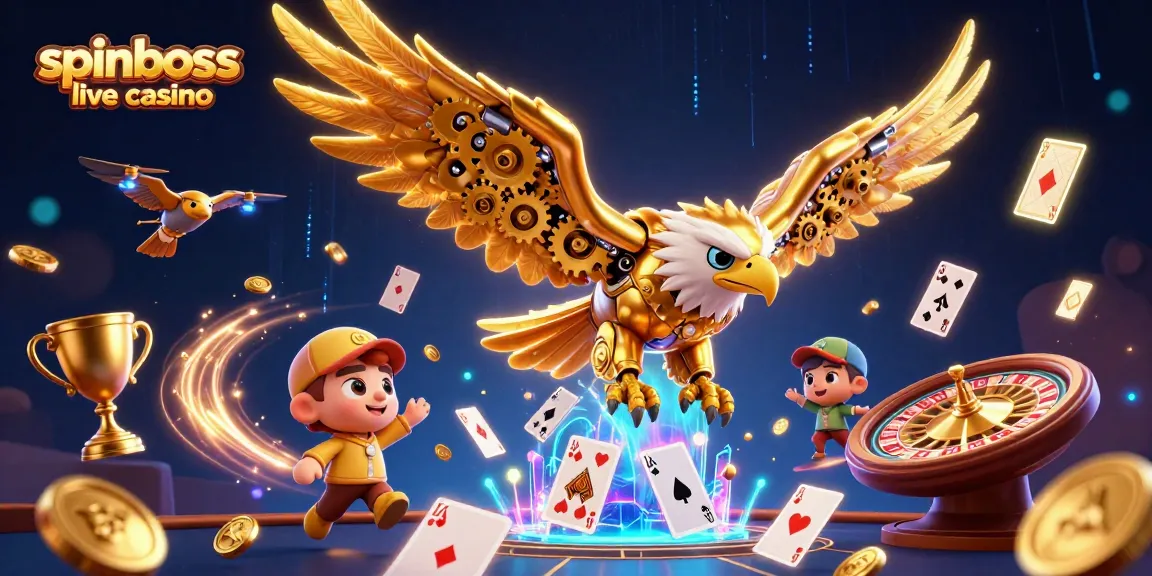 SpinBoss Live Casino: Spielen Sie live gegen echte Dealer mit aufregenden Tischen.